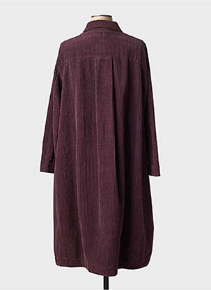 Manteau long poches sans capuche marron MES SOEURS ET MOI femme