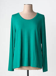 T-shirt manches longues manches longues vert DOLCEZZA femme