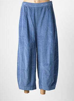 Pantalon 7/8 stretch taille normale bleu GR NATURE femme