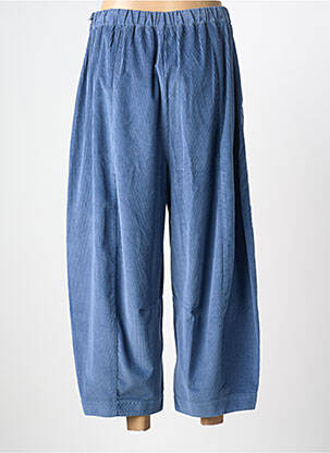 Pantalon 7/8 stretch taille normale bleu GR NATURE femme