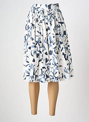 Jupe mi-longue bleu ELEMENTE CLEMENTE femme