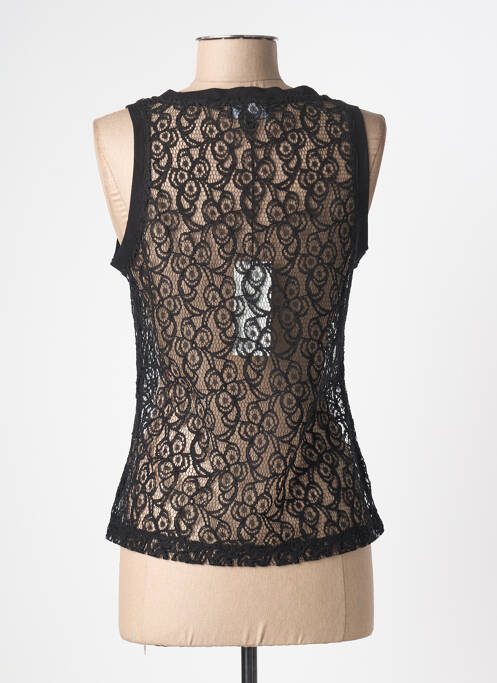 Top stretch sans manche noir EVA KAYAN femme