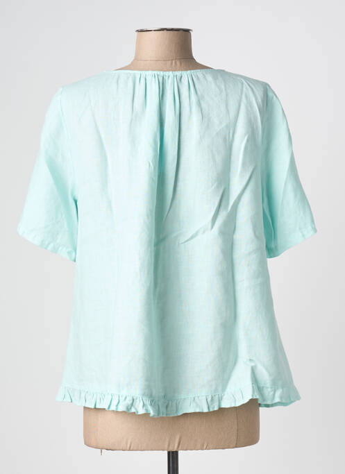 Blouse manches courtes manches courtes vert MES SOEURS ET MOI femme