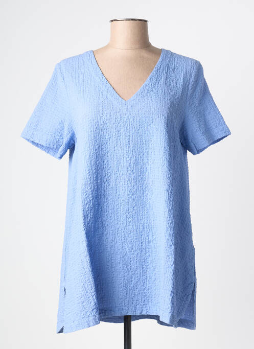 Top manches courtes manches courtes bleu MES SOEURS ET MOI femme