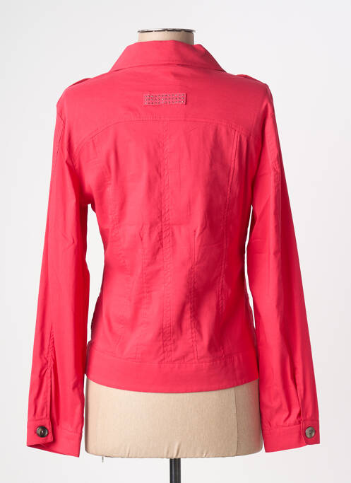 Veste casual poches rouge DOLCEZZA femme