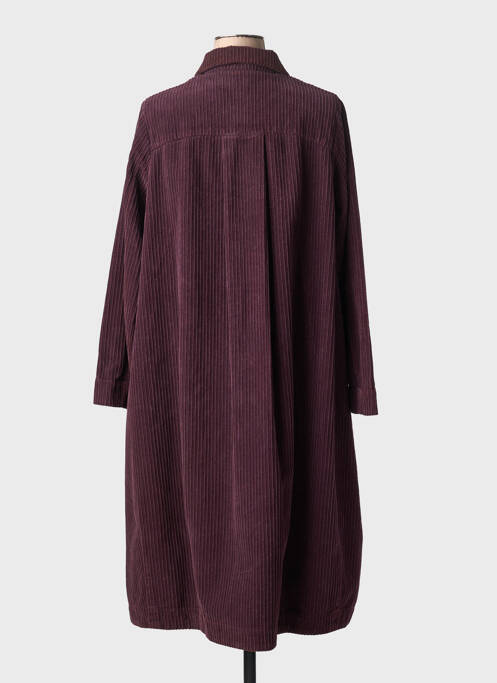 Manteau long poches sans capuche marron MES SOEURS ET MOI femme