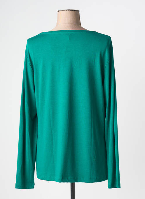 T-shirt manches longues manches longues vert DOLCEZZA femme