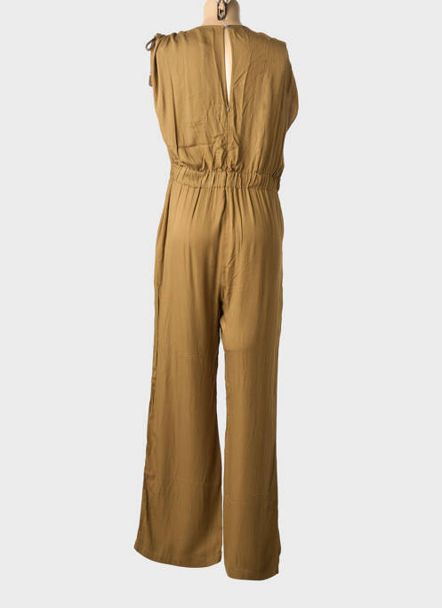 Combi-pantalon coupe cintrée sans manche vert EVA KAYAN femme
