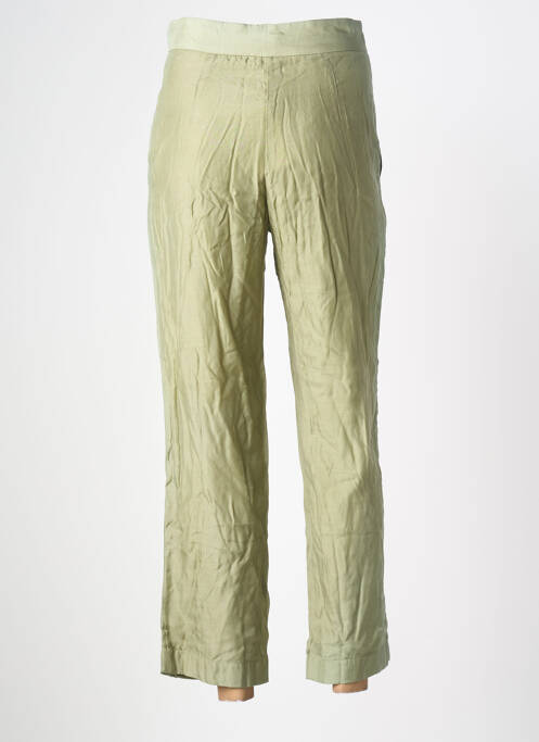 Pantalon droit vert MAISON HOTEL femme