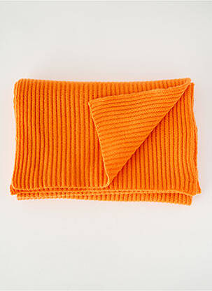 Echarpe stretch orange LES TRICOTS DE LÉA femme