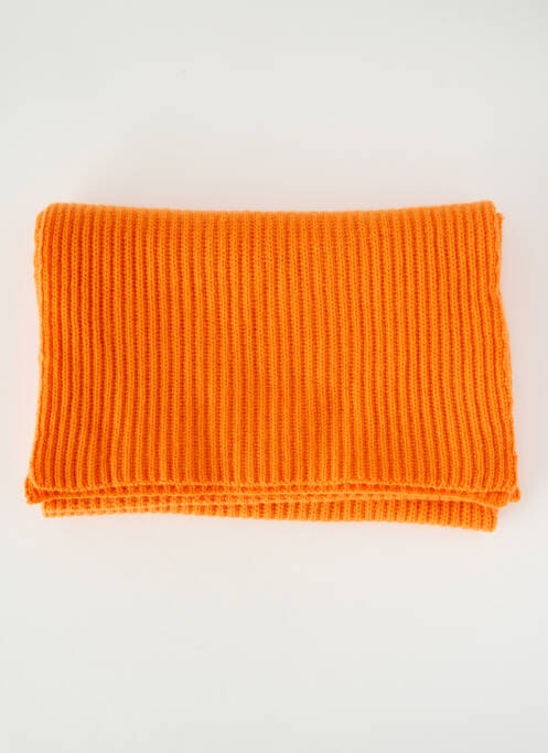 Echarpe stretch orange LES TRICOTS DE LÉA femme