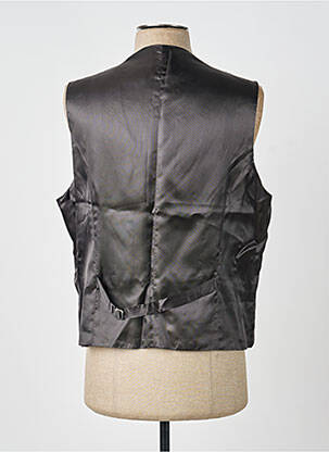 Gilet sans manche effet matière satinée gris SCABAL homme