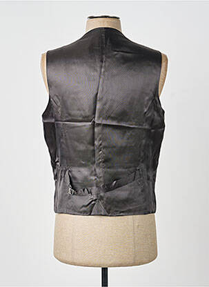 Gilet sans manche effet matière satinée gris SCABAL homme