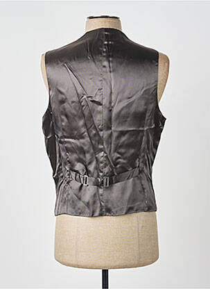 Gilet sans manche effet matière satinée gris SCABAL homme