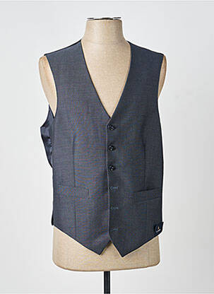 Gilet sans manche effet matière satinée gris SCABAL homme