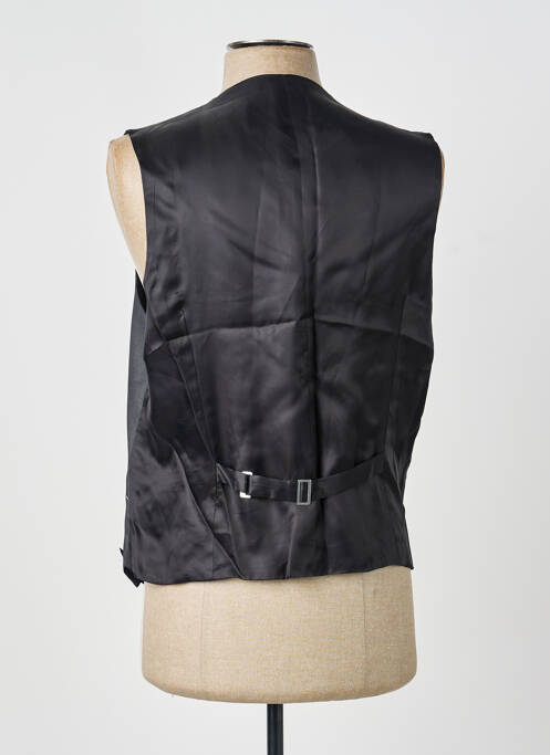 Gilet sans manche effet matière satinée gris SCABAL homme