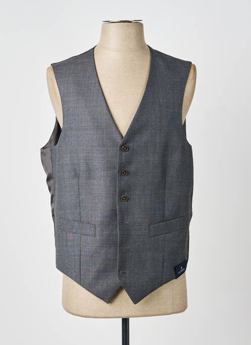 Gilet sans manche effet matière satinée gris SCABAL homme