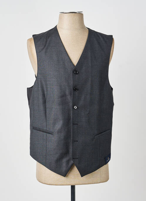 Gilet sans manche effet matière satinée gris SCABAL homme