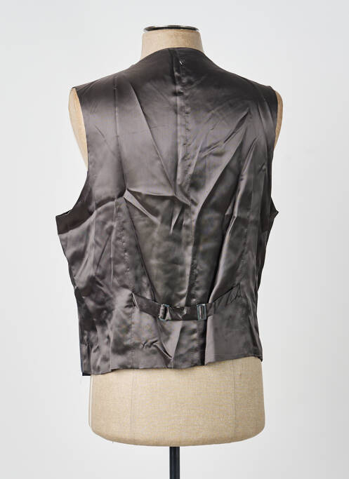 Gilet sans manche effet matière satinée gris SCABAL homme