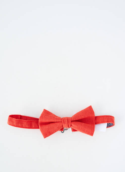 Noeud papillon tissage popeline rouge GRÈGE homme