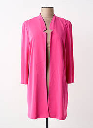Veste casual coupe droite rose GREGORY PAT femme