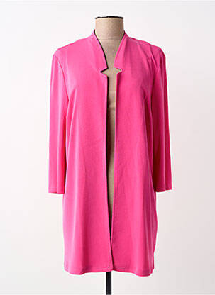 Veste casual coupe droite rose GREGORY PAT femme