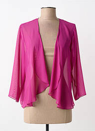 Veste casual coupe droite rose GREGORY PAT femme