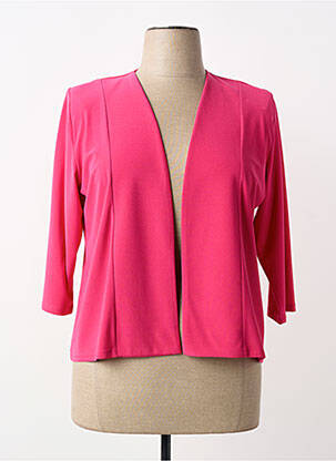 Veste casual coupe cintrée rose GEVANA femme