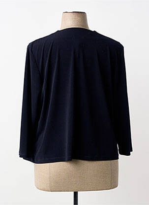 Veste casual coupe cintrée bleu GUY DUBOUIS femme