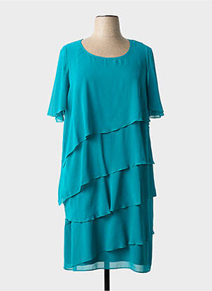 Robe mi-longue vert GREGORY PAT femme