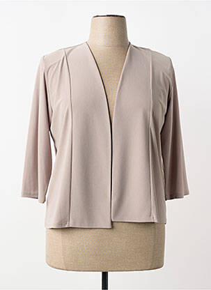 Veste casual beige GEVANA femme