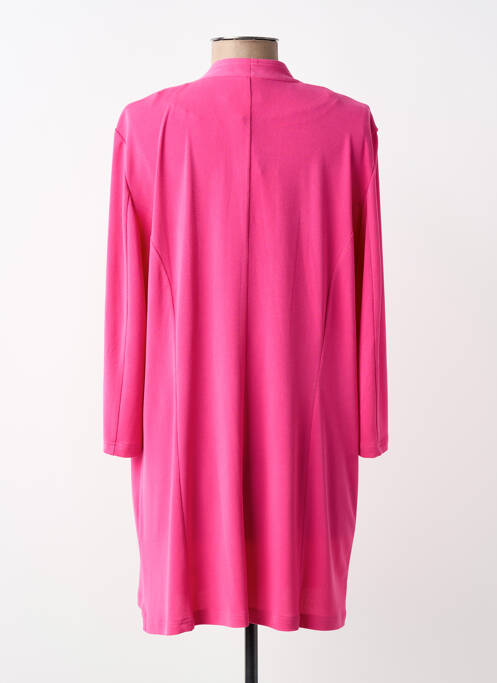 Veste casual coupe droite rose GREGORY PAT femme