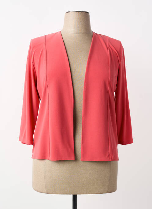Veste casual coupe cintrée orange GEVANA femme