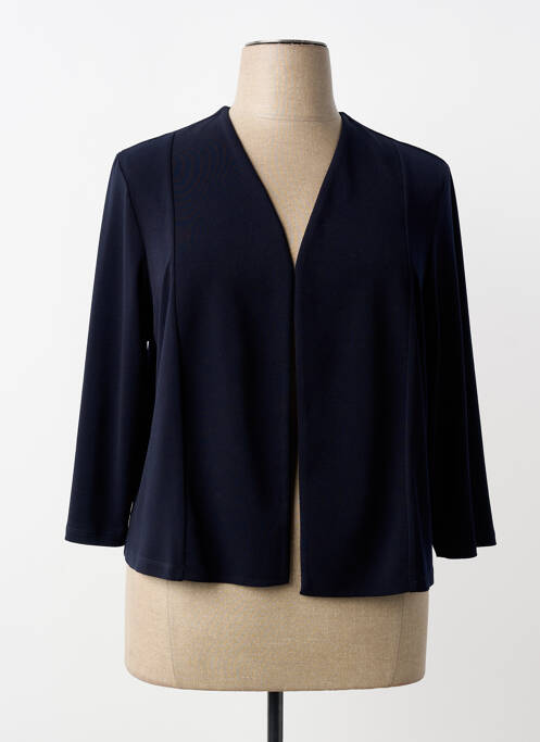 Veste casual coupe cintrée bleu GUY DUBOUIS femme