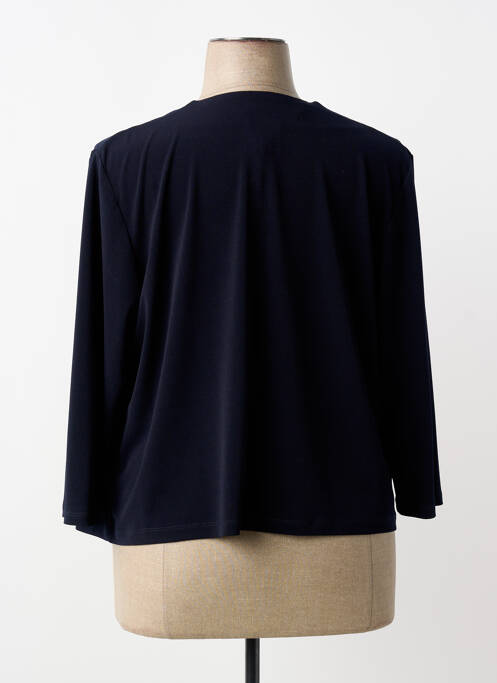 Veste casual coupe cintrée bleu GUY DUBOUIS femme