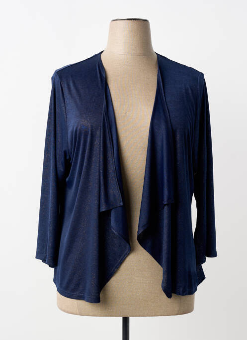 Veste casual coupe droite bleu GREGORY PAT femme