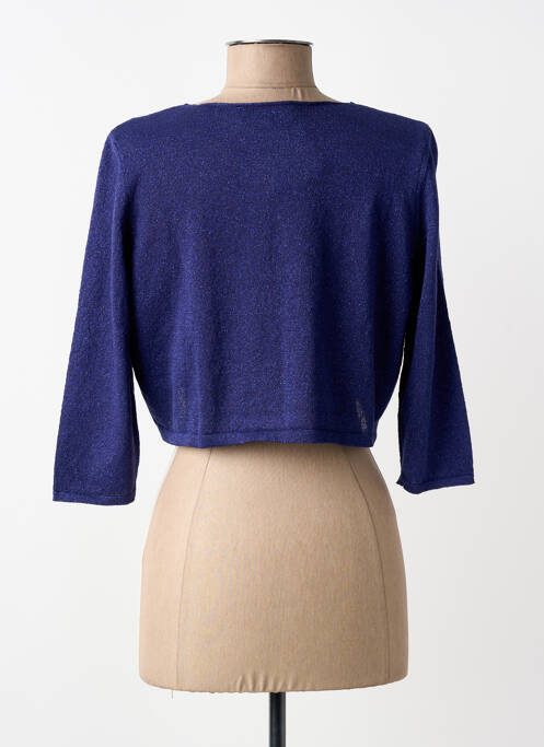 Boléro bleu I.ODENA femme