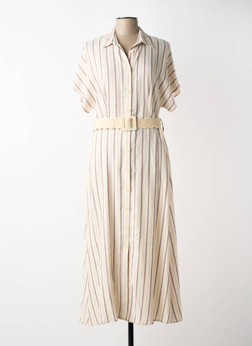 Robe longue beige BARILOCHE femme