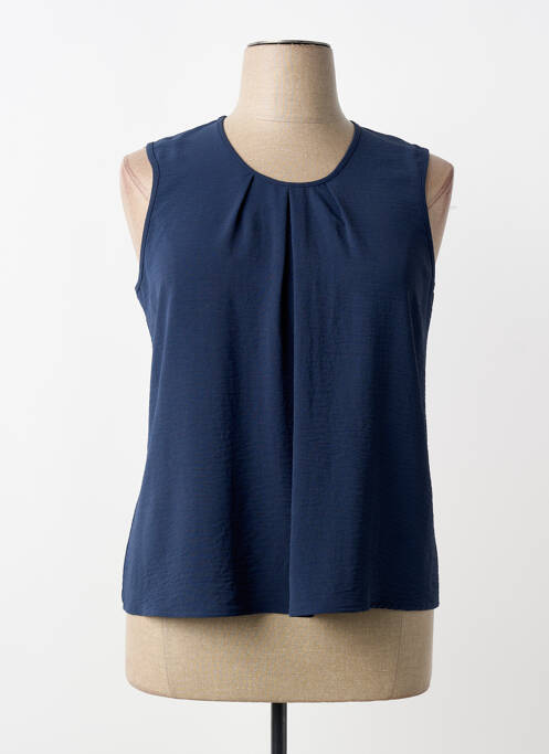 Top bleu GEVANA femme