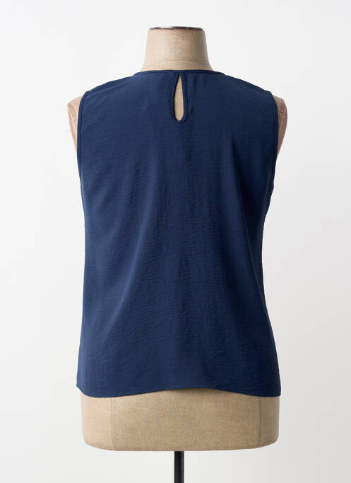 Top bleu GEVANA femme
