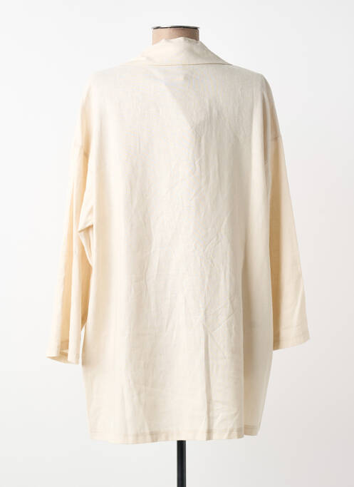 Veste casual beige COULEURS DU TEMPS femme