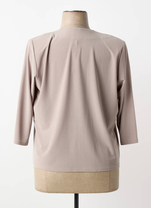 Veste casual beige GEVANA femme