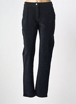 Pantalon slim stretch taille normale noir GUY DUBOUIS femme
