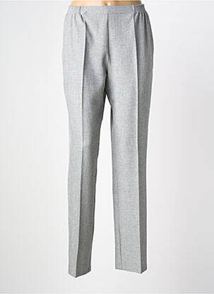 Pantalon slim taille élastique taille normale gris TELMAIL femme