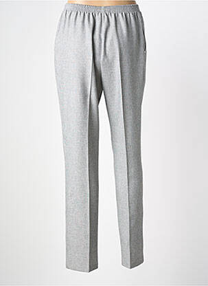 Pantalon slim taille élastique taille normale gris TELMAIL femme
