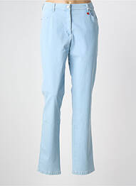 Jeans coupe slim stretch taille normale bleu TONI femme