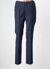 Pantalon slim taille élastique taille normale bleu TONI femme