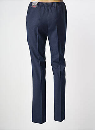 Pantalon slim taille élastique taille normale bleu TONI femme