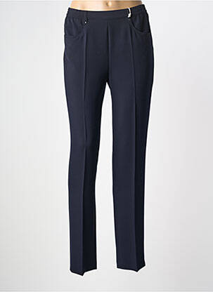 Pantalon slim taille élastique taille normale noir TONI femme