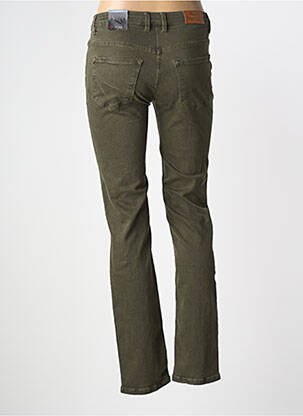 Jeans coupe slim taille basse taille basse vert TONI femme